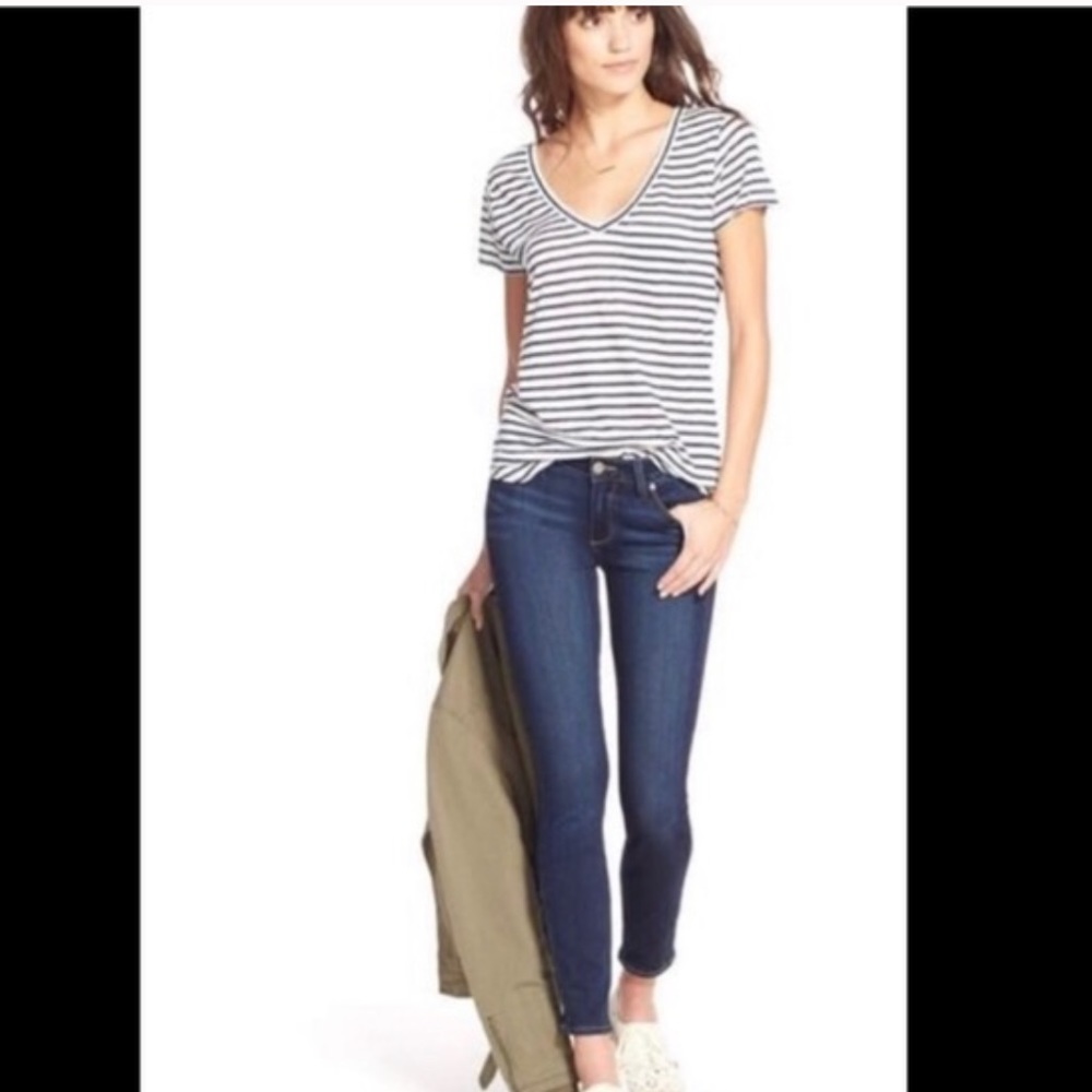 PAIGE Verdugo Ankle Skinny Jeans - Picture 1 of 10